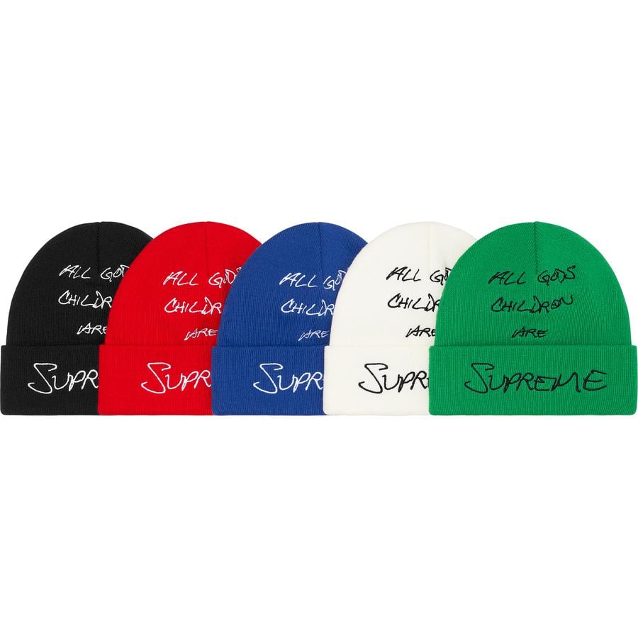 Supreme God's Children Beanie for spring summer 22 season