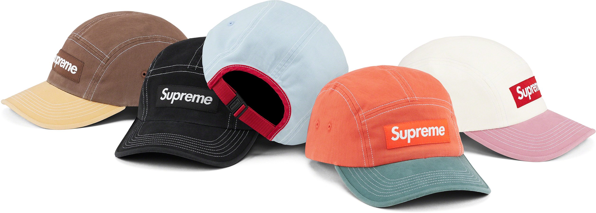 2-Tone Twill Camp Cap - spring summer 2022 - Supreme