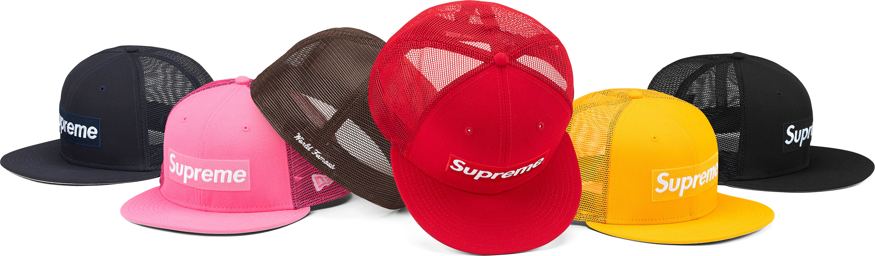 supreme Box Logo Mesh Back New Era®-