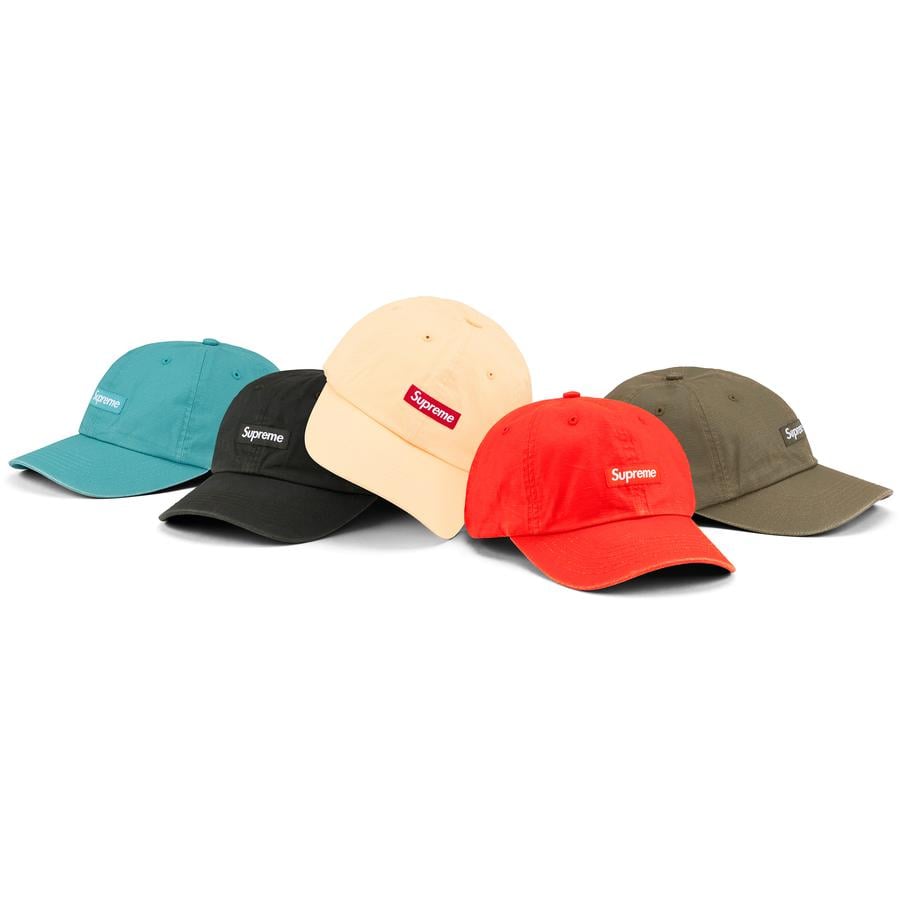 Supreme Small Box Coated Linen 6-Panel for spring summer 22 season