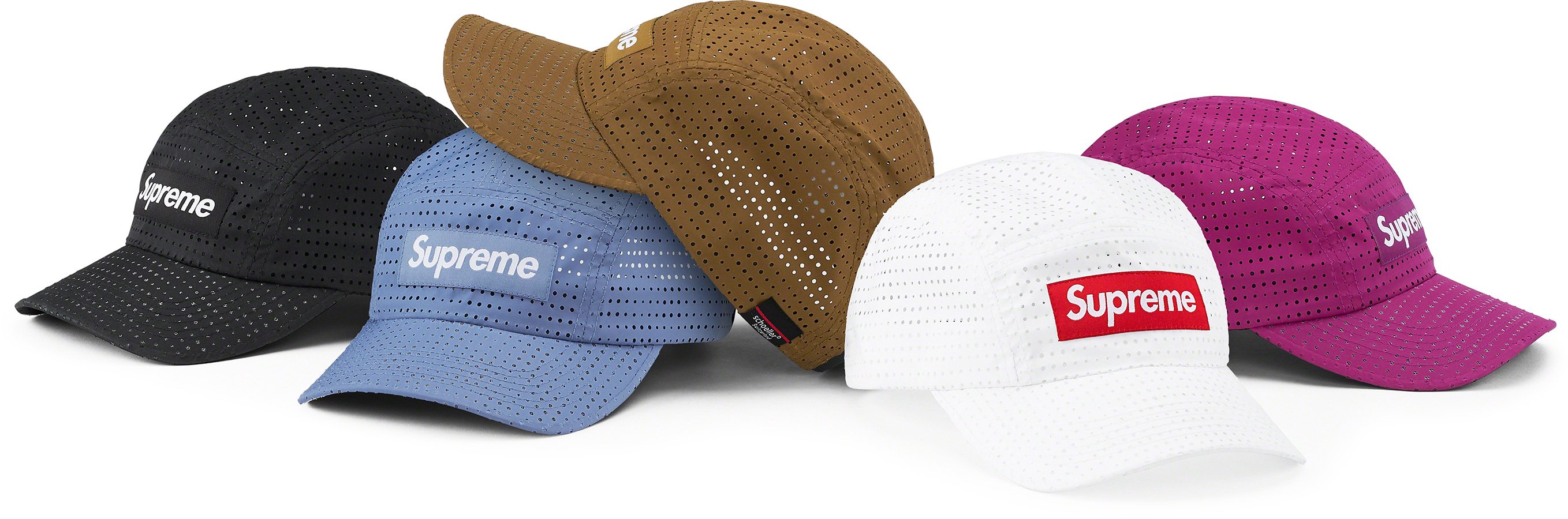 Supreme - Perforated Camp Cap