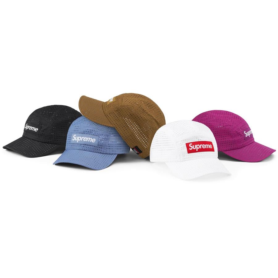 Supreme Perforated Camp Cap releasing on Week 11 for spring summer 2022