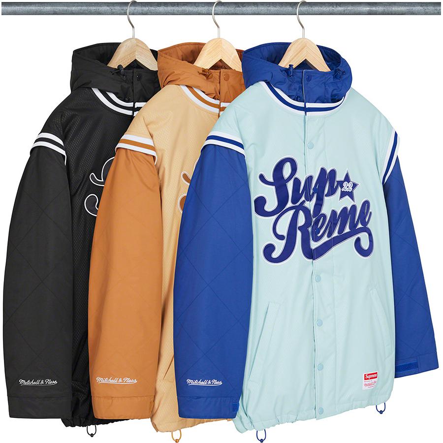 Supreme Supreme Mitchell & Ness Quilted Sports Jacket releasing on Week 9 for spring summer 2022