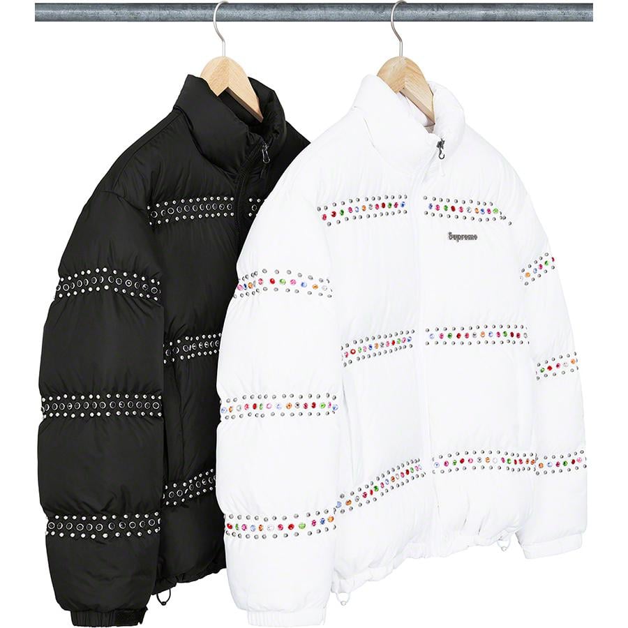 Supreme Supreme B.B. Simon Studded Puffer Jacket for spring summer 22 season