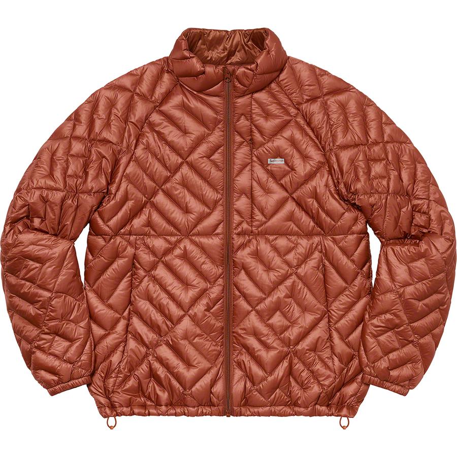 Details on Spellout Quilted Lightweight Down Jacket  from spring summer 2022 (Price is $248)