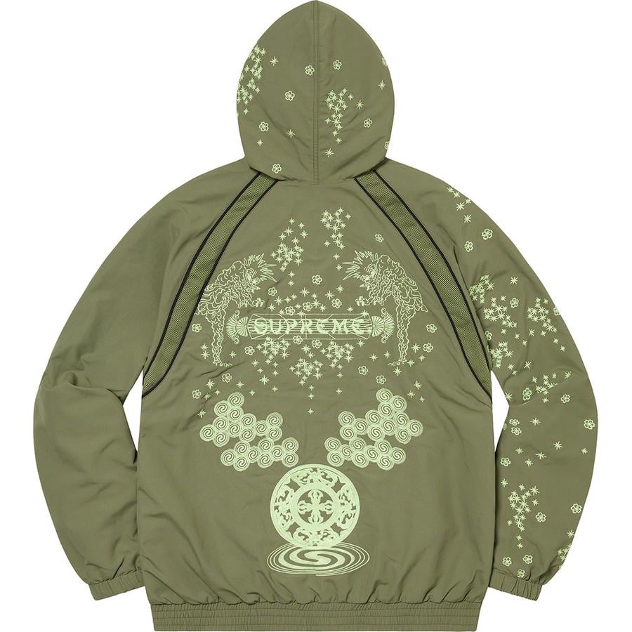 Details on AOI Glow-in-the-Dark Track Jacket  from spring summer
                                                    2022 (Price is $188)