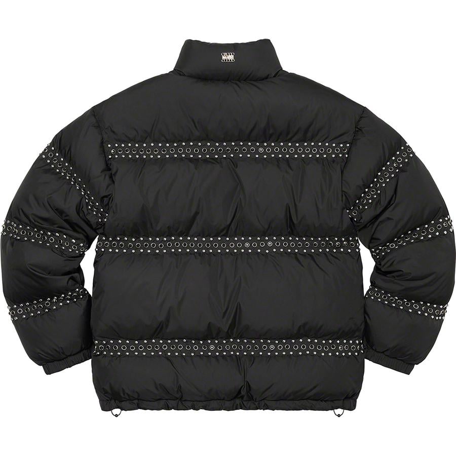 Details on Supreme B.B. Simon Studded Puffer Jacket  from spring summer
                                                    2022 (Price is $698)