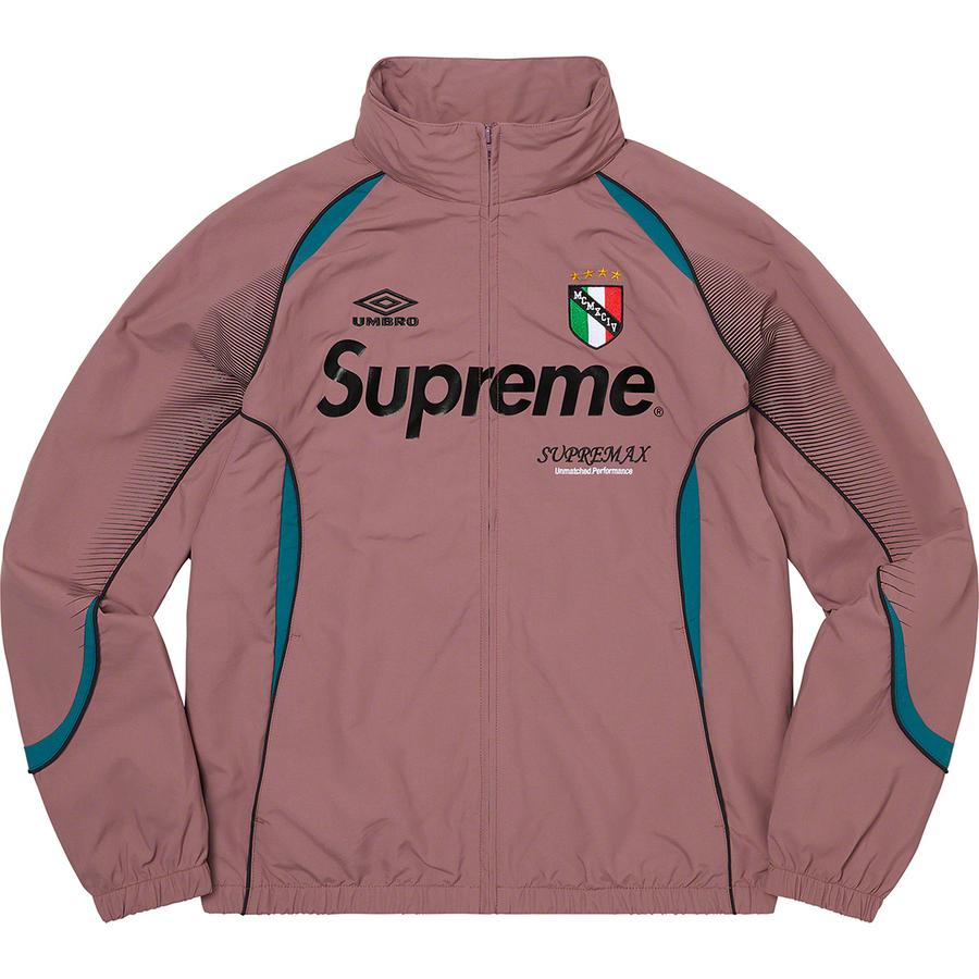 Details on Supreme Umbro Track Jacket  from spring summer
                                                    2022 (Price is $188)