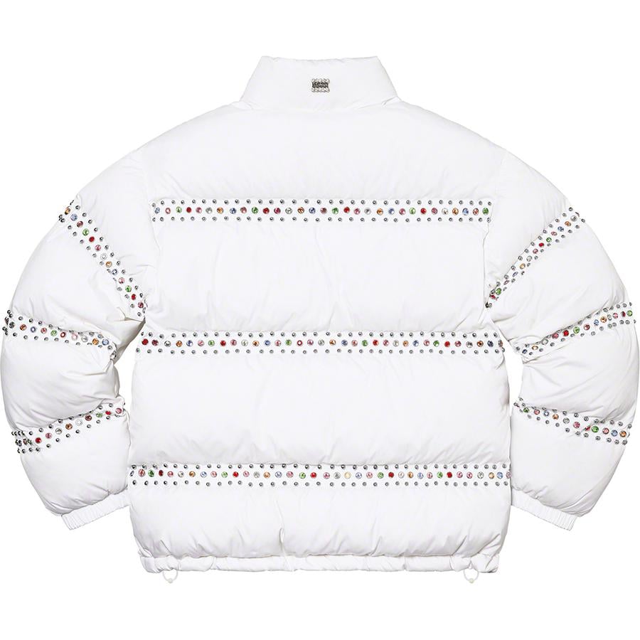 Details on Supreme B.B. Simon Studded Puffer Jacket  from spring summer
                                                    2022 (Price is $698)