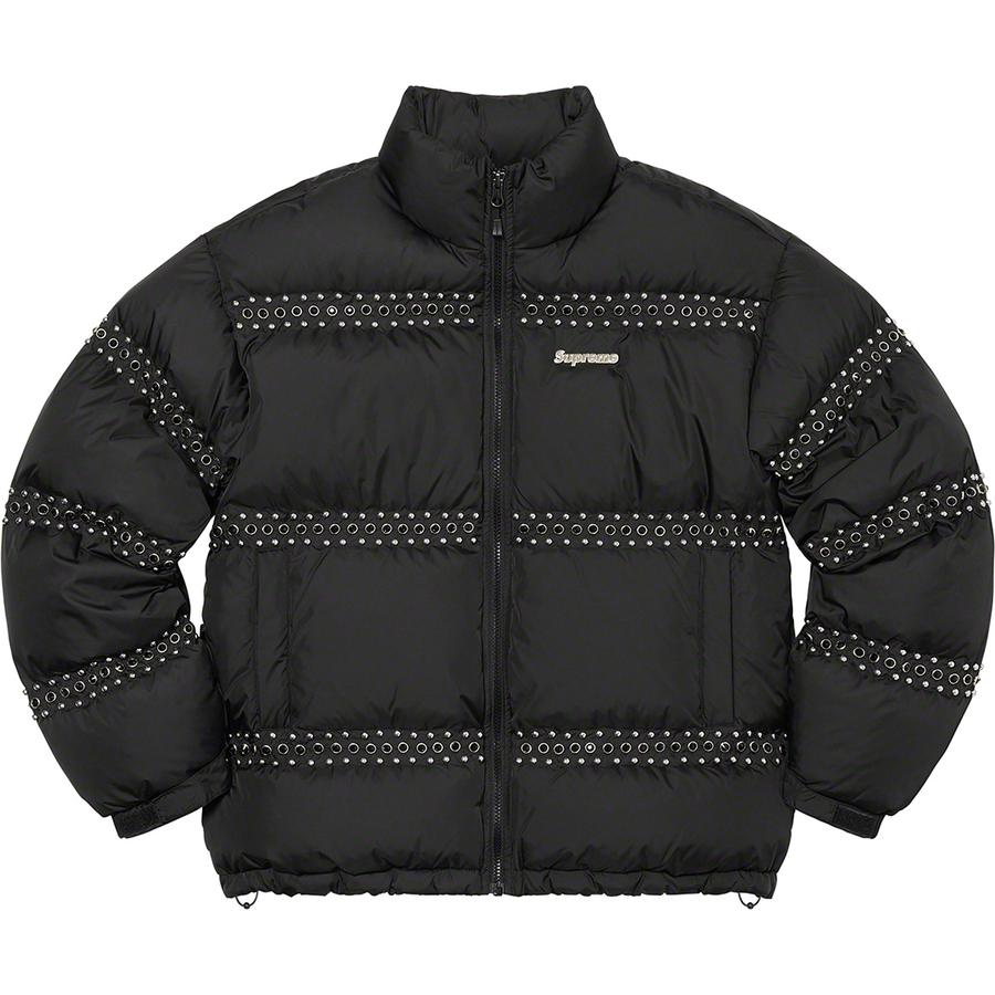 Details on Supreme B.B. Simon Studded Puffer Jacket  from spring summer 2022 (Price is $698)