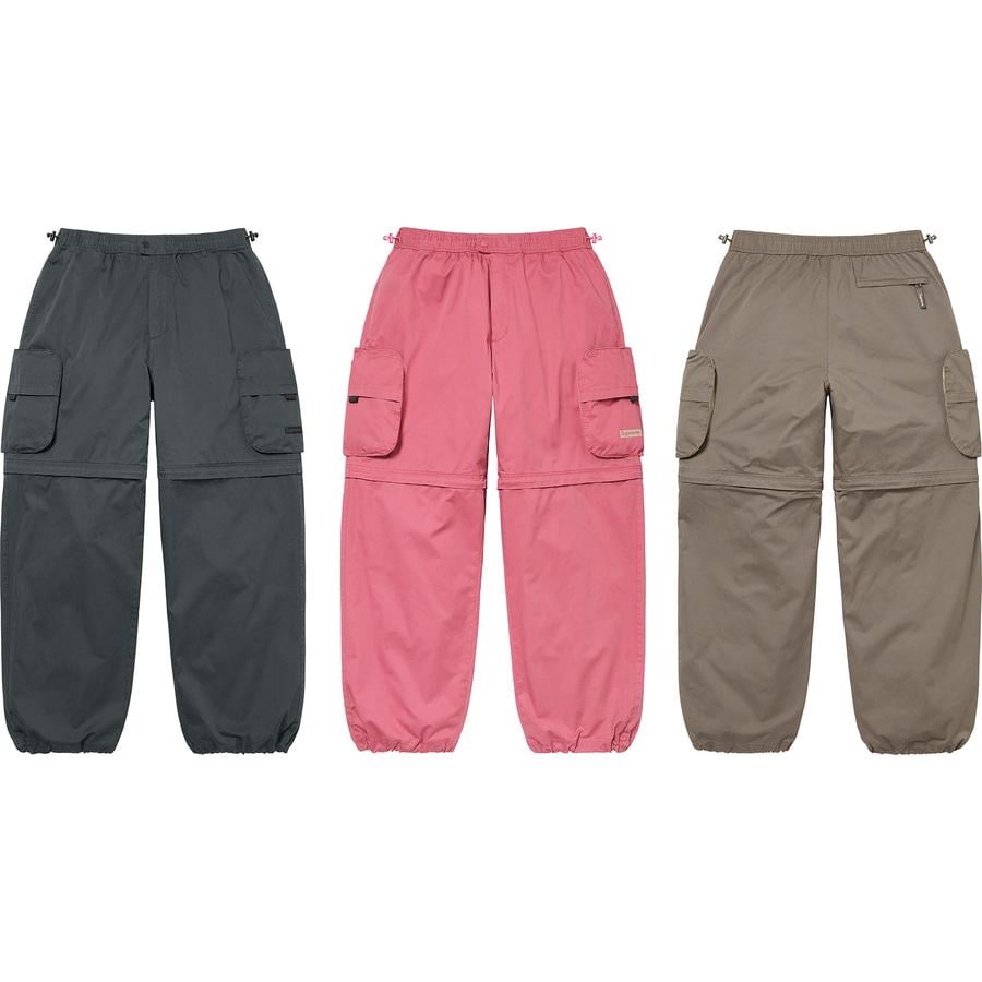 Supreme Cargo Zip-Off Cinch Pant for spring summer 22 season