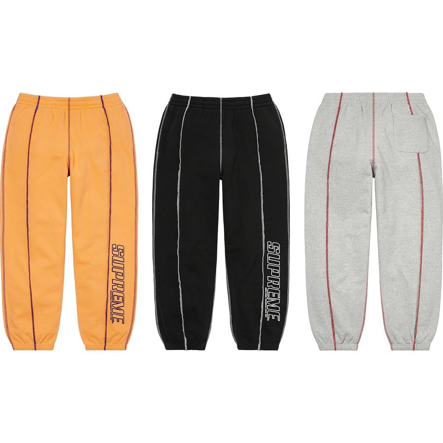 Supreme Coverstitch Sweatpant releasing on Week 10 for spring summer 2022