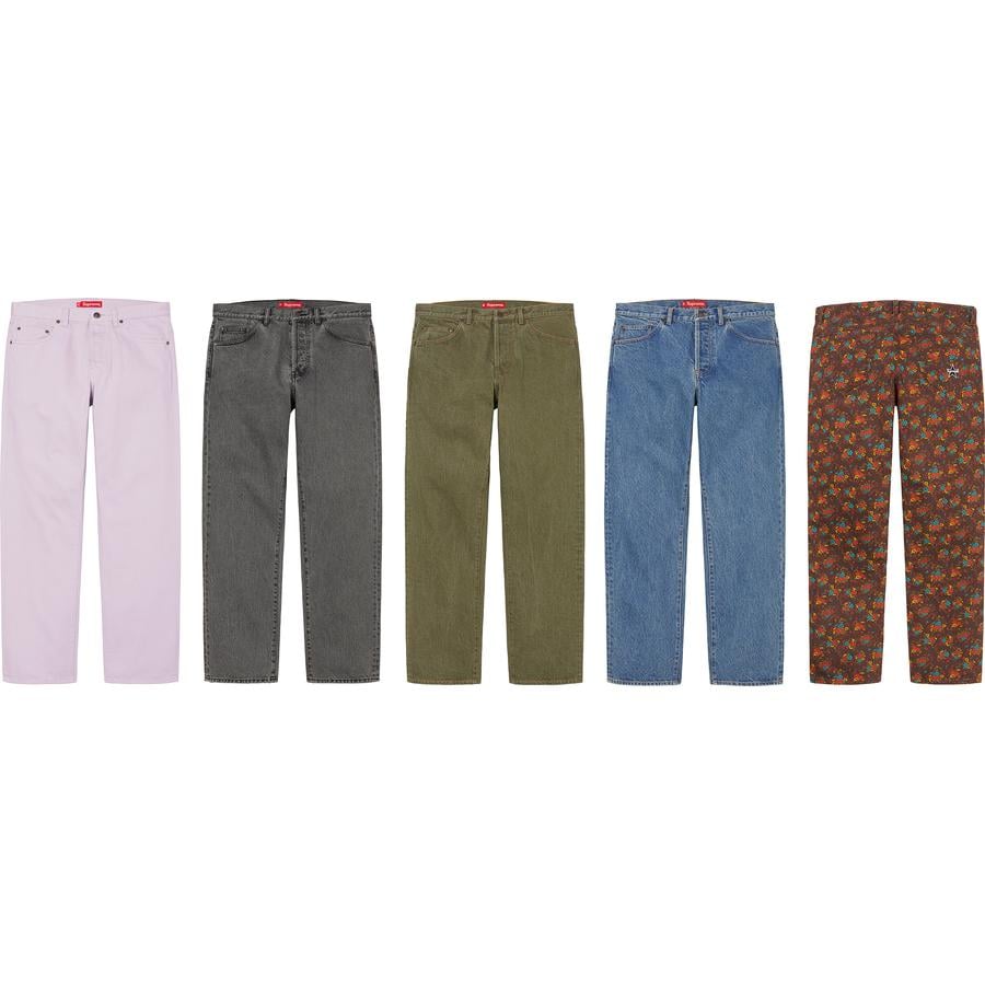 Supreme Regular Jean for spring summer 22 season