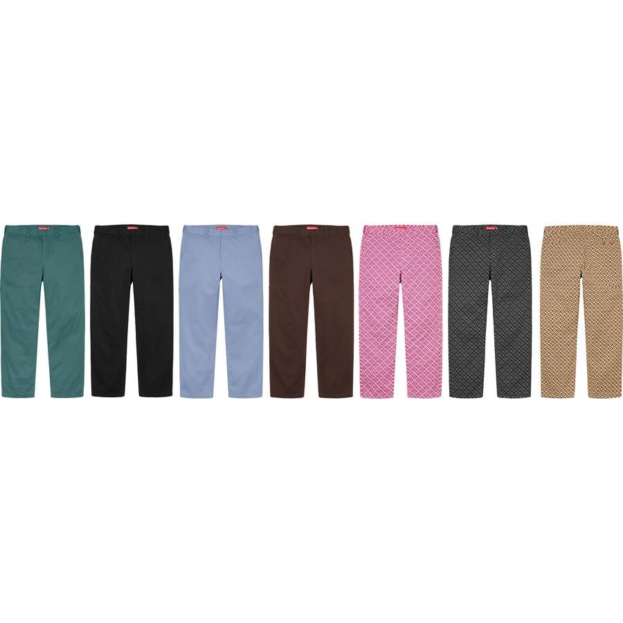 Supreme Work Pant for spring summer 22 season