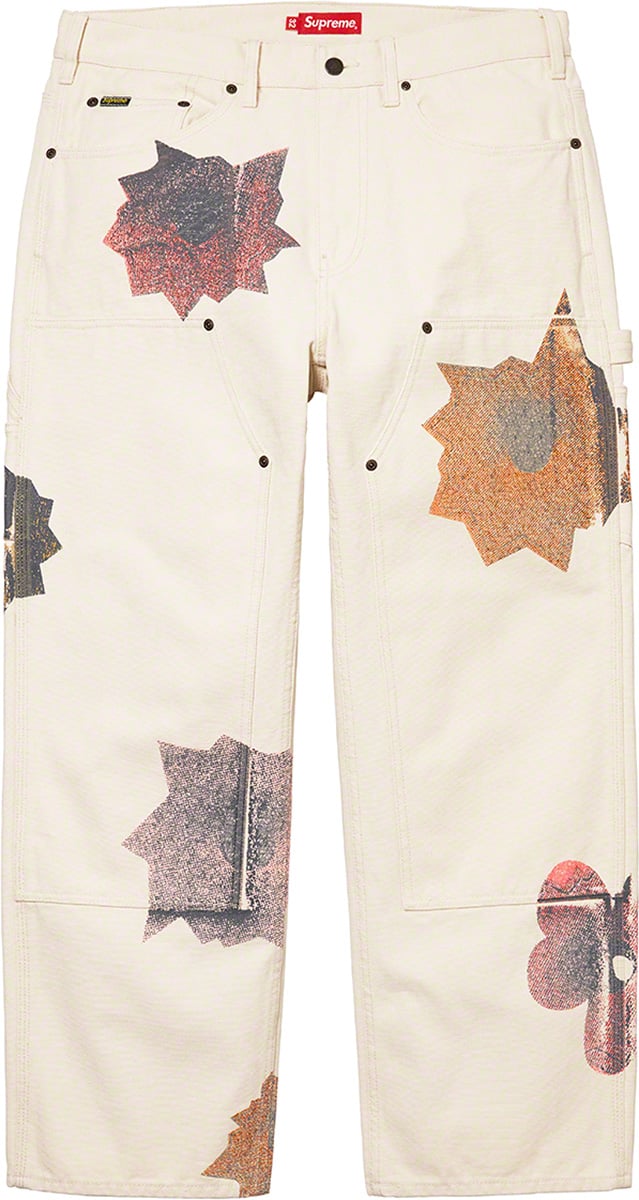 Nate Lowman Double Knee Painter Pant - spring summer 2022 - Supreme