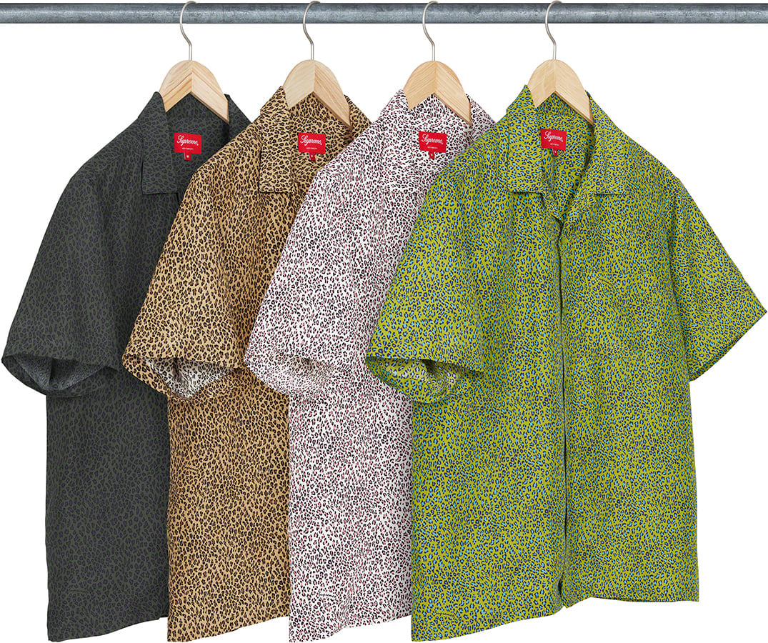 Leopard Silk S S Shirt - spring summer 2022 - Supreme