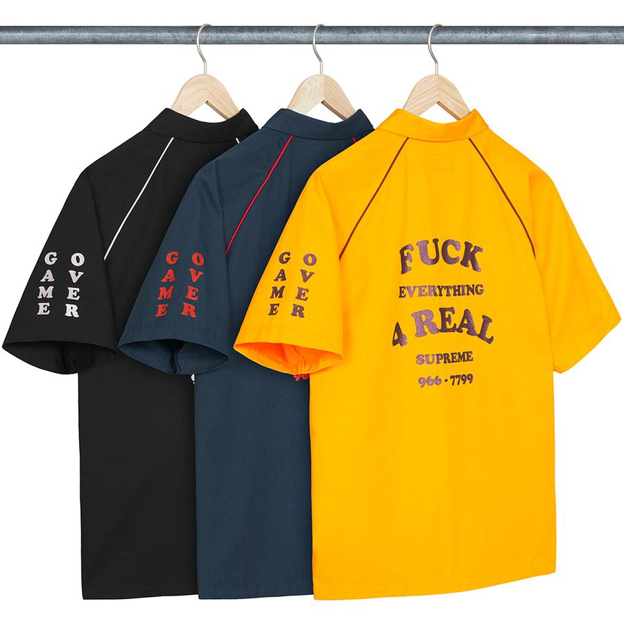 Supreme Fuck Everything S S Work Shirt for spring summer 22 season