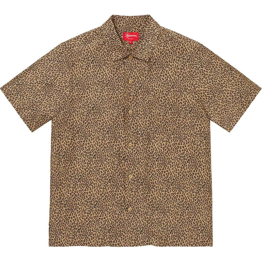 Details on Leopard Silk S S Shirt  from spring summer
                                                    2022 (Price is $158)