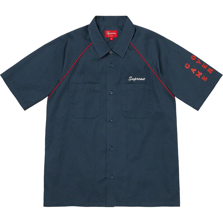 Details on Fuck Everything S S Work Shirt  from spring summer 2022 (Price is $128)