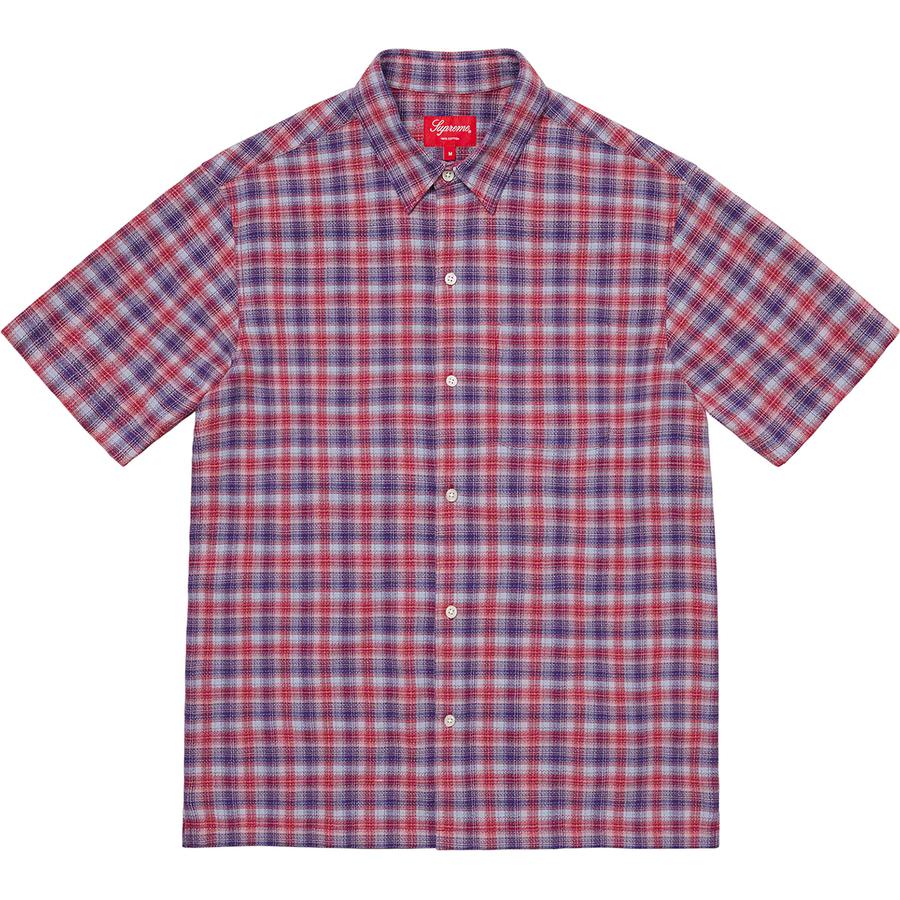 Supreme Plaid S S Shirt (SS22) - $128