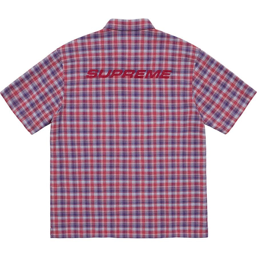 Details on Plaid S S Shirt  from spring summer
                                                    2022 (Price is $128)