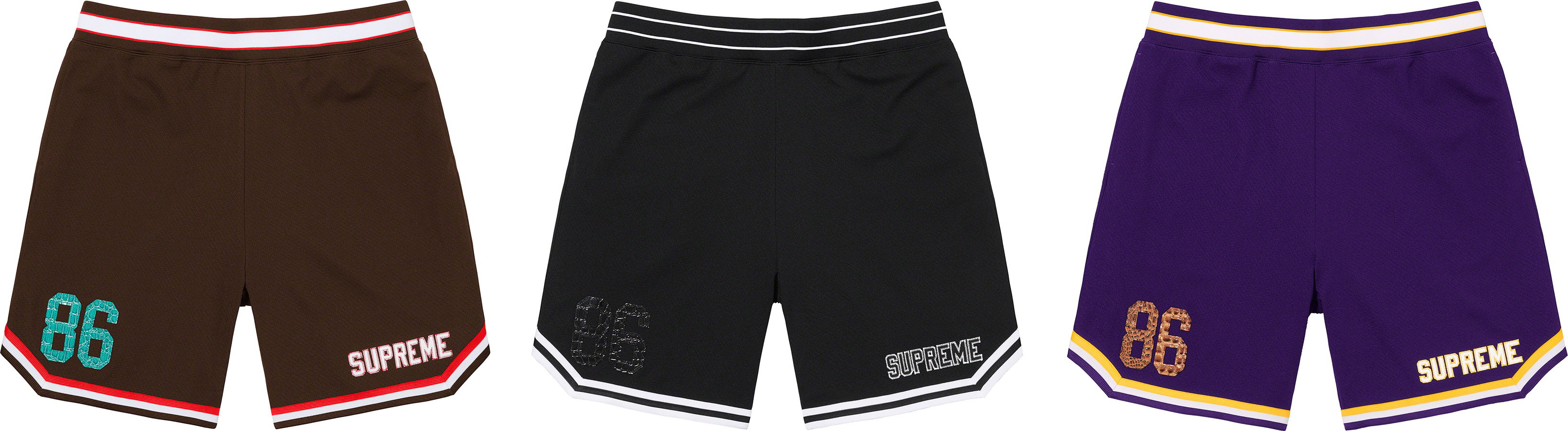 Faux Croc Basketball Short - spring summer 2022 - Supreme