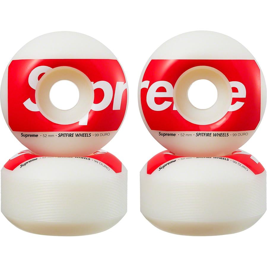 Details on Supreme Spitfire Shop Wheels (Set of 4)  from spring summer
                                                    2022 (Price is $36)