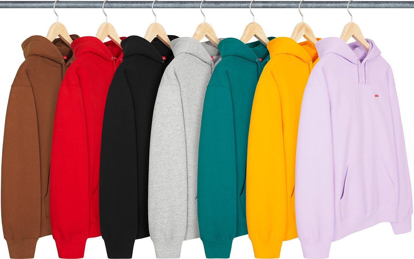 Enamel Small Box Hooded Sweatshirt - spring summer 2022 - Supreme