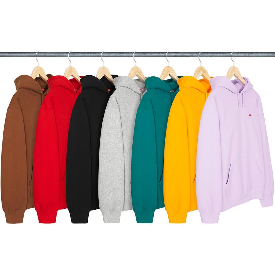 Details on Enamel Small Box Hooded Sweatshirt from spring summer 2022 (Price is $148)