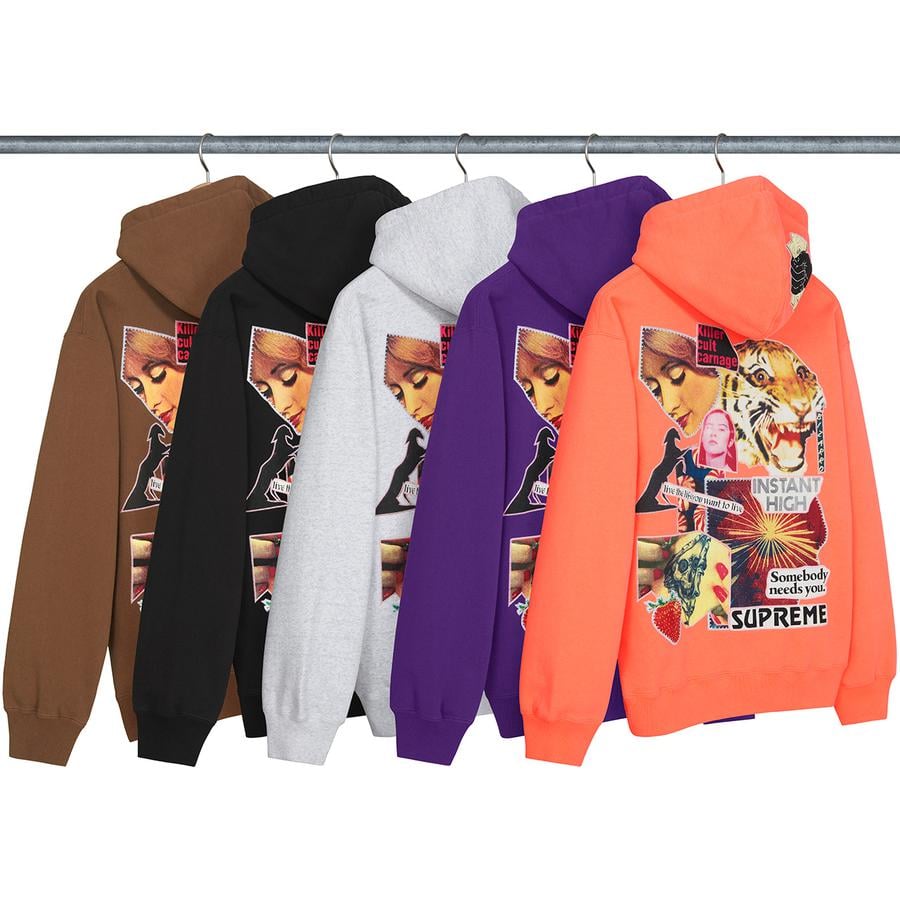 Details on Instant High Patches Hooded Sweatshirt  from spring summer 2022 (Price is $168)