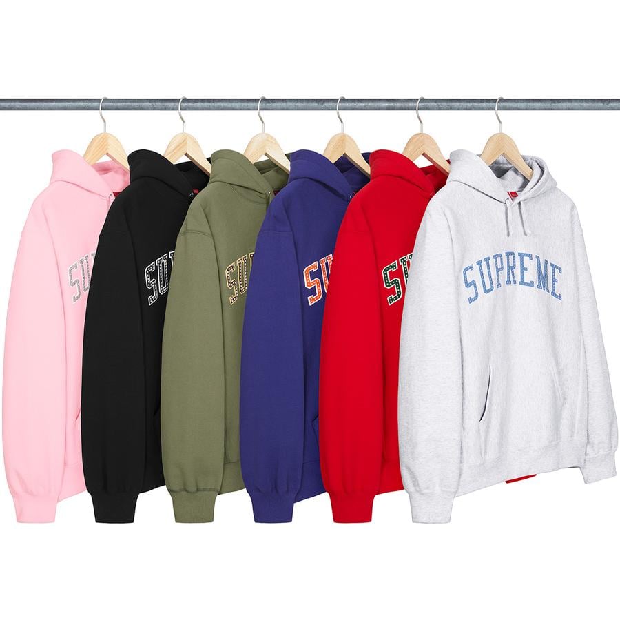 Supreme Stars Arc Hooded Sweatshirt releasing on Week 9 for spring summer 2022