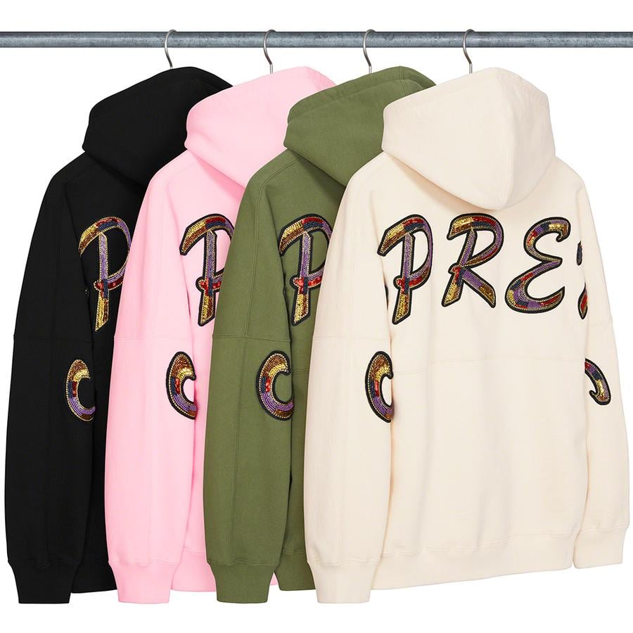 Supreme Beaded Hooded Sweatshirt releasing on Week 8 for spring summer 2022