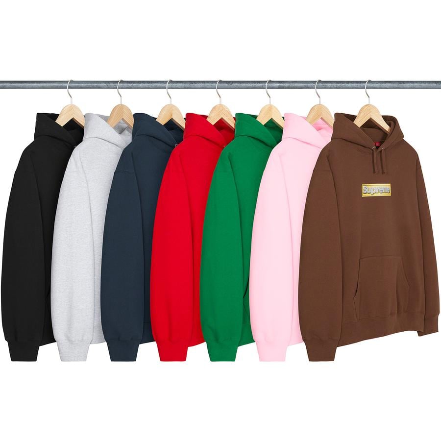 Supreme Box Logo Hooded Sweatshirt Red