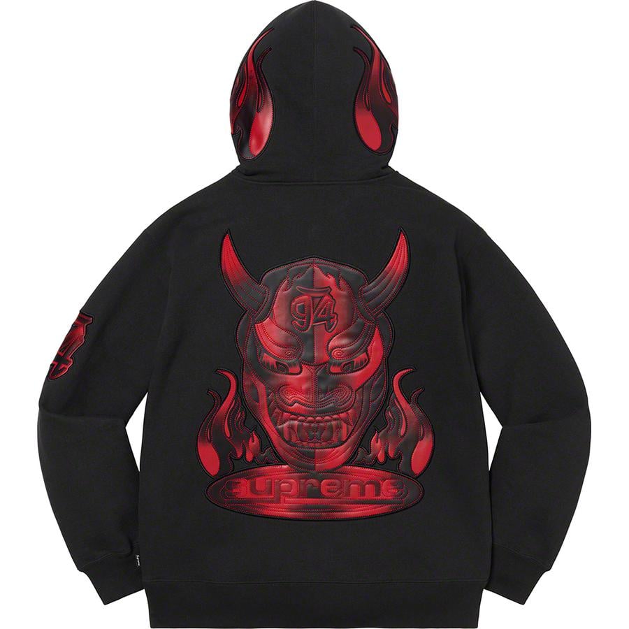 Details on Demon Zip Up Hooded Sweatshirt  from spring summer
                                                    2022 (Price is $178)