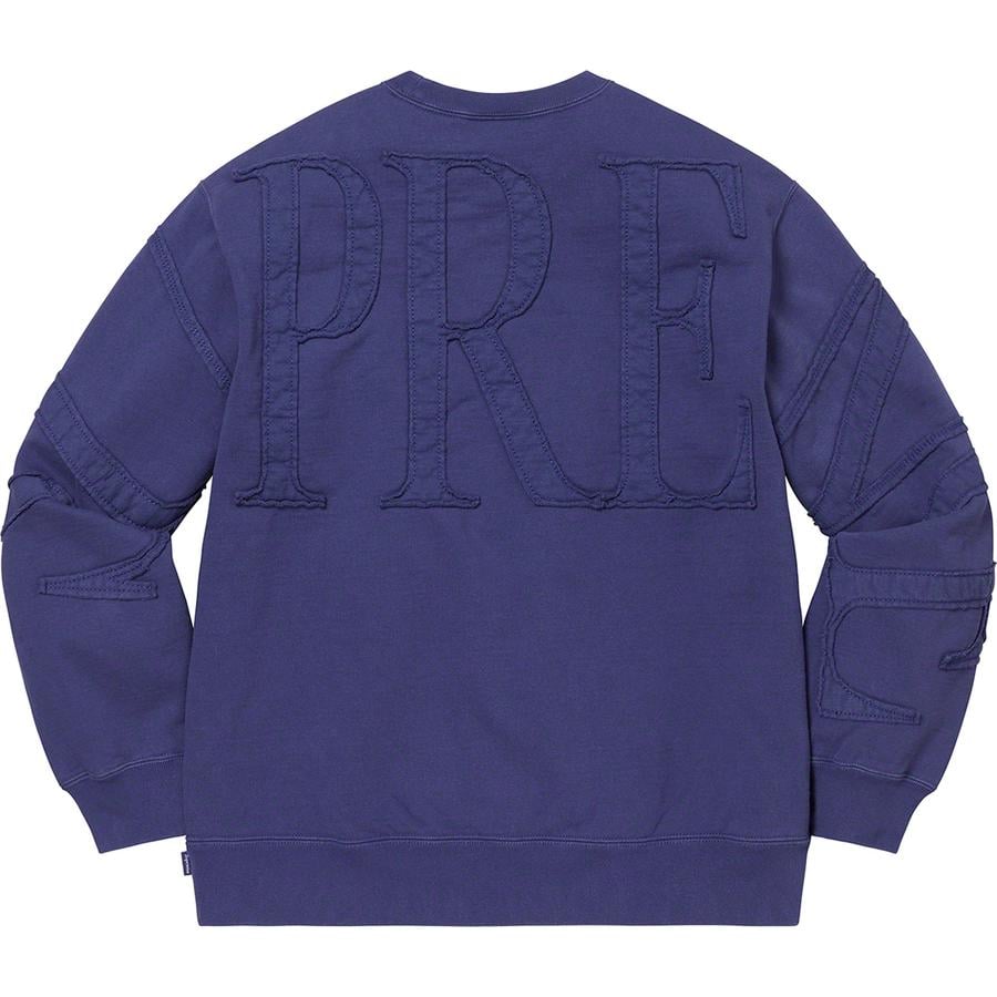 Details on Tonal Appliqué Crewneck  from spring summer
                                                    2022 (Price is $148)