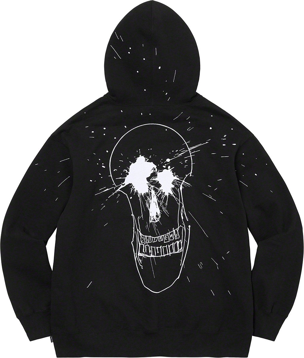 Ralph Steadman Skull Hooded Sweatshirt - spring summer 2022 - Supreme