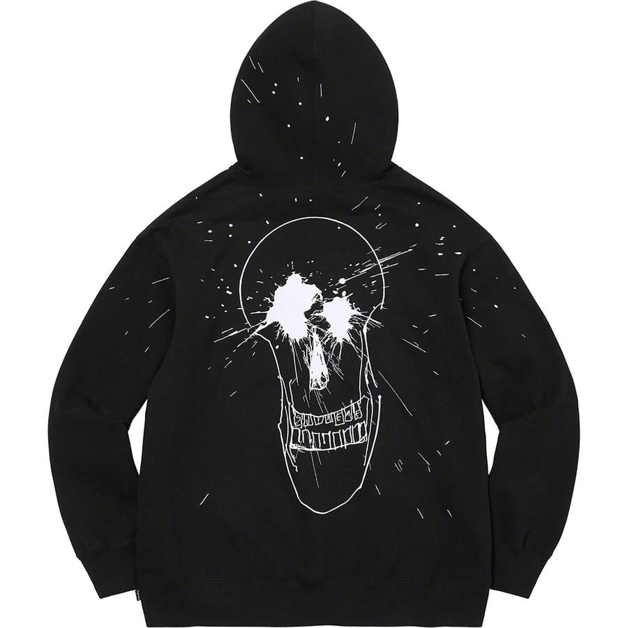 Details on Ralph Steadman Skull Hooded Sweatshirt  from spring summer 2022 (Price is $178)