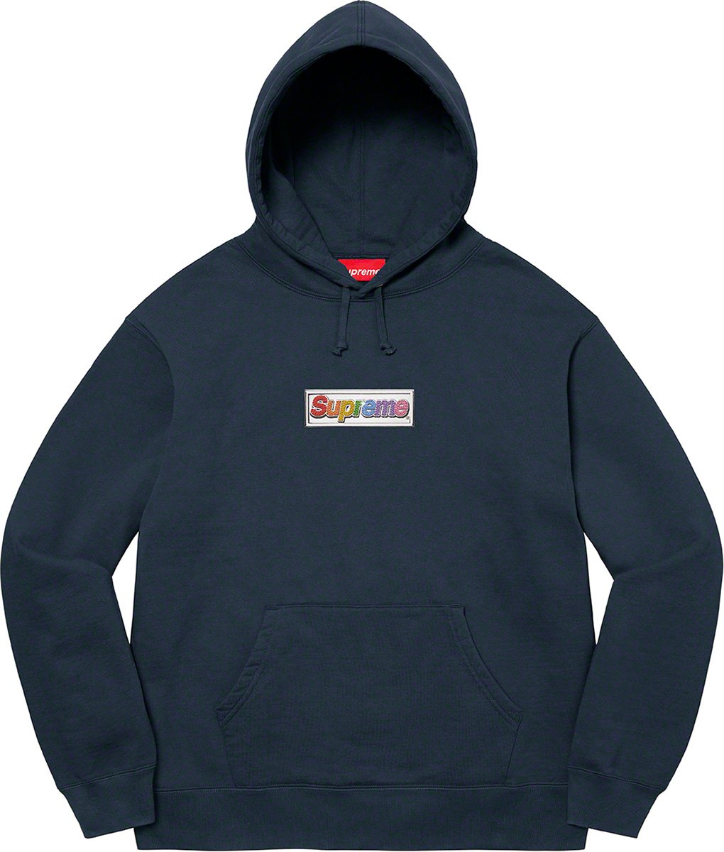 即納特価 Supreme Supreme Bling Box Logo Hooded Sweatshirtの通販 by  さーちゃん｜シュプリームならラクマ