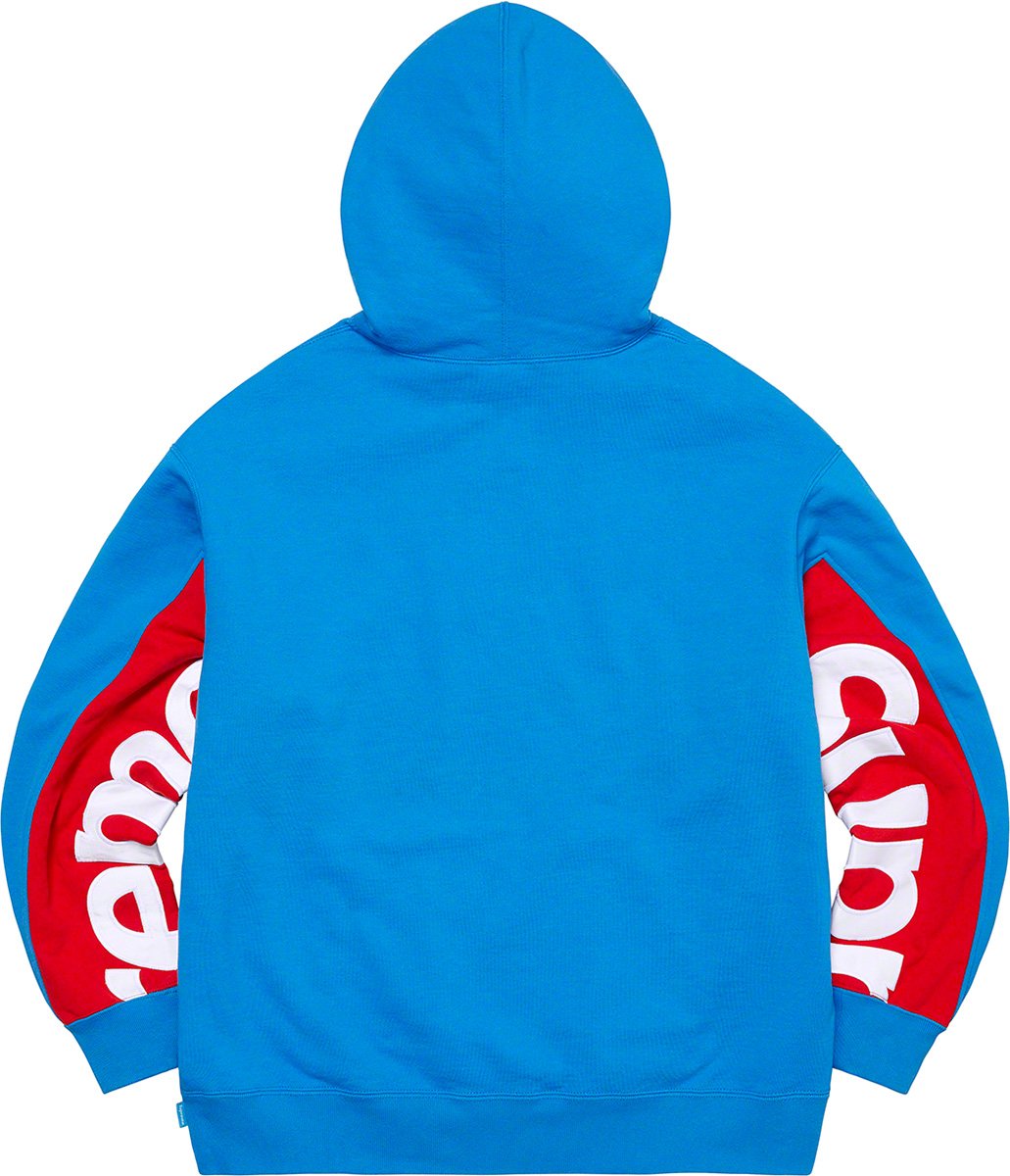 Supreme Cropped Panels Hooded Sweatshirt