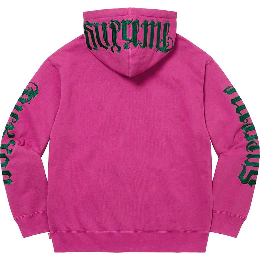 Supreme Ambigram Hooded Sweatshirt (SS22) - $158