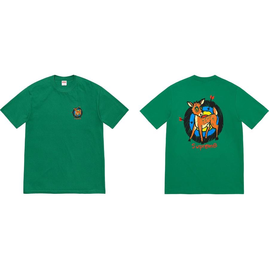 Supreme Deer Tee releasing on Week 1 for spring summer 2022