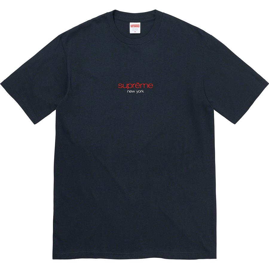 Supreme Classic Logo Tee released during spring summer 22 season