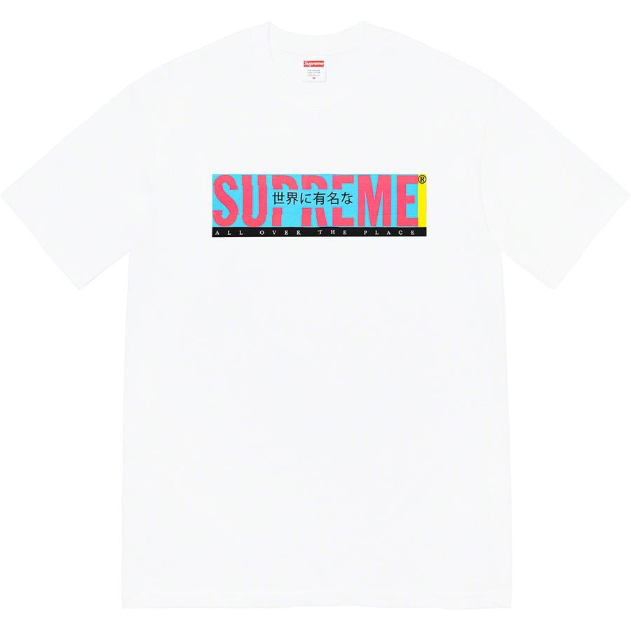 Supreme All Over Tee released during spring summer 22 season