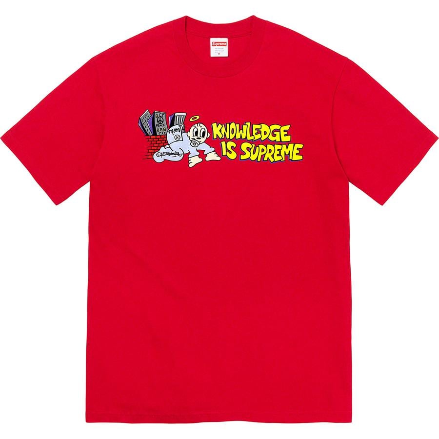 Supreme Knowledge Tee for spring summer 22 season