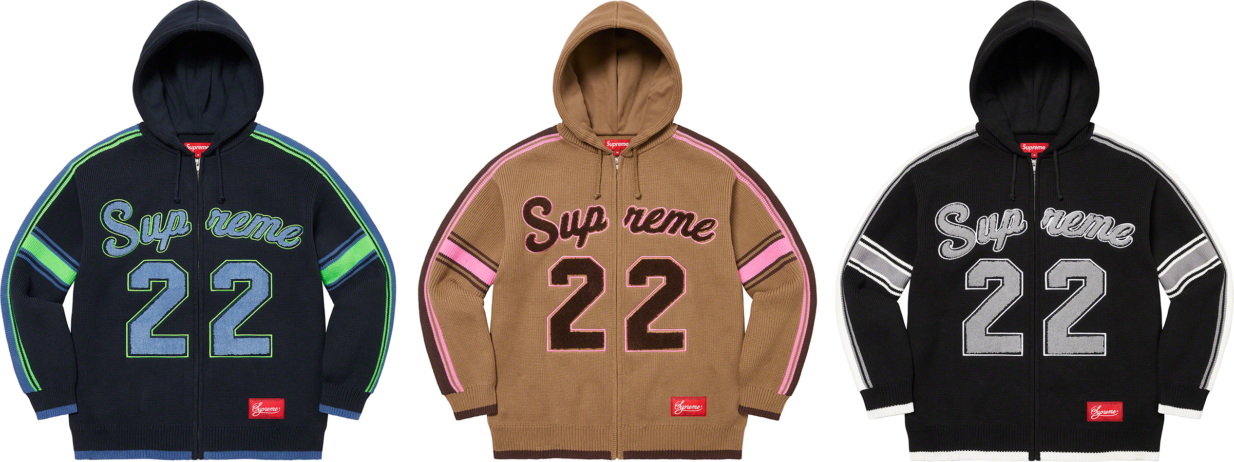 Baseball Jersey Hooded Sweatshirt - spring summer 2022 - Supreme