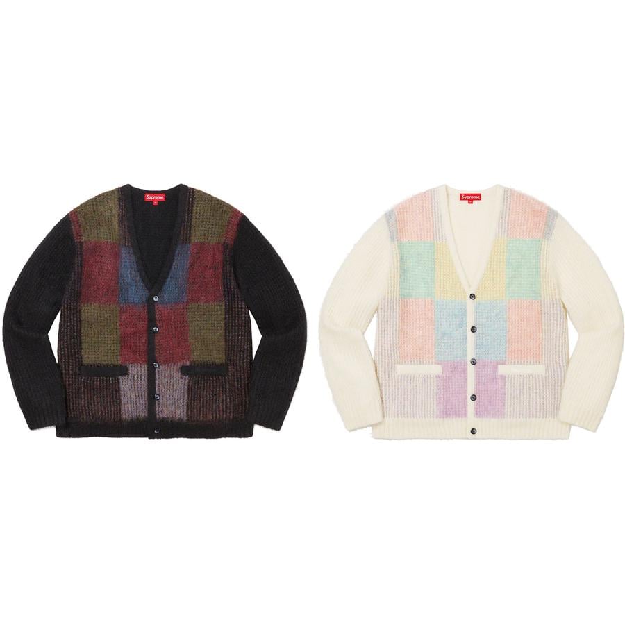 Brushed Grid Cardigan - spring summer 2022 - Supreme