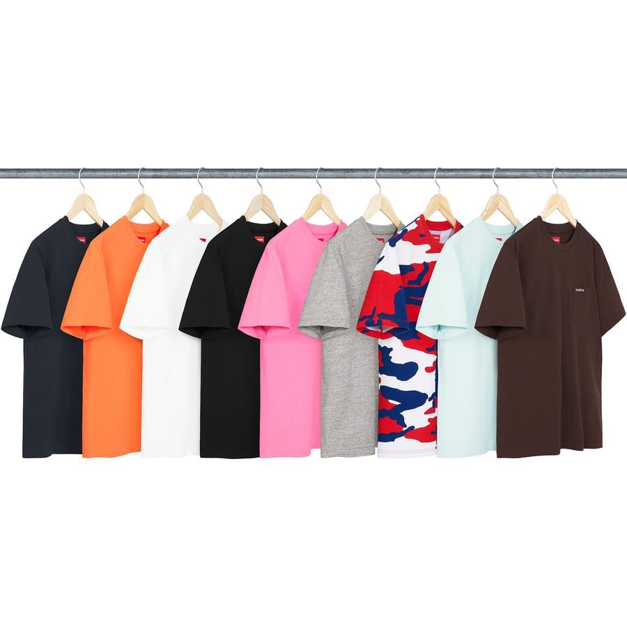 Supreme S S Pocket Tee releasing on Week 9 for spring summer 2022