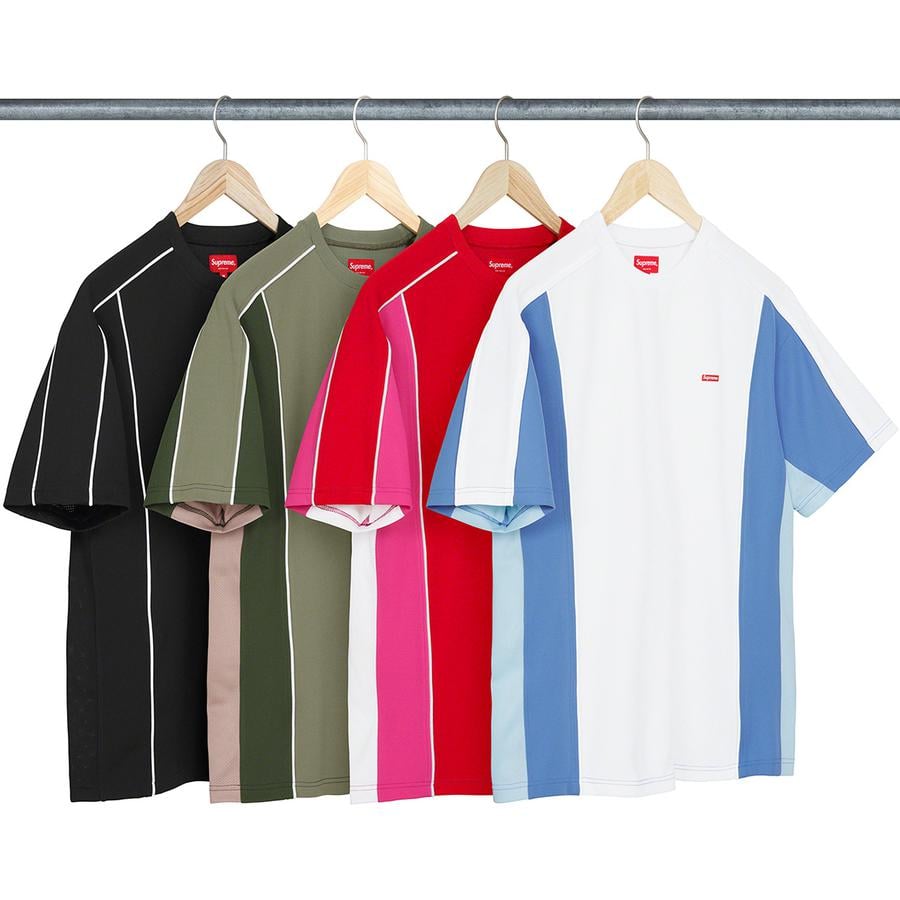 Supreme Mesh Panel S S Top for spring summer 22 season