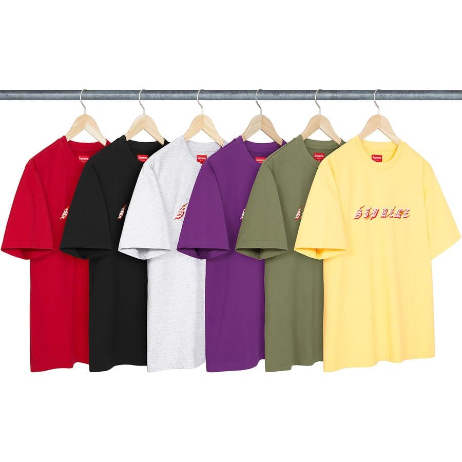 Supreme Flames S S Top released during spring summer 22 season
