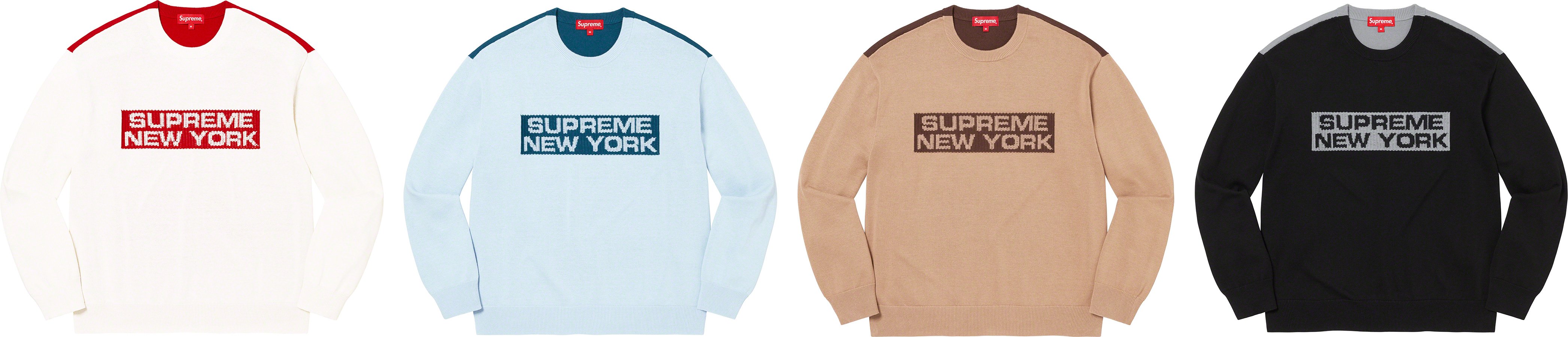 2-Tone Sweater - spring summer 2022 - Supreme